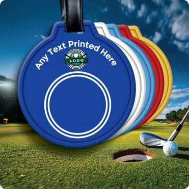 Custom Golf Club Membership & Society Bag Tags – Data Disc Style 2