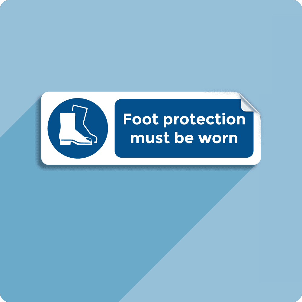 Foot Protection Sign