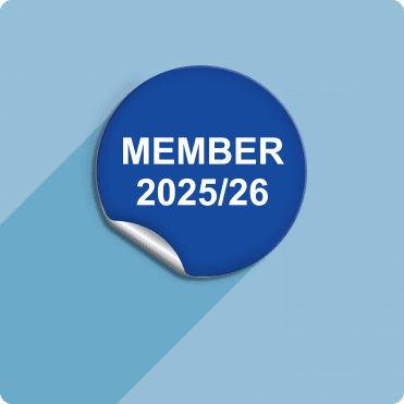 Membership Year Labels 2025/26 – Self-Adhesive Membership Stickers for Golf Clubs & Societies