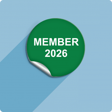Membership Year Labels 2026 – Self-Adhesive Membership Stickers for Golf Clubs & Societies