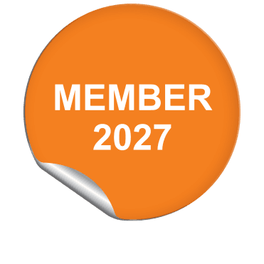 Membership Year Labels 2027 – Self-Adhesive Membership Stickers for Golf Clubs & Societies