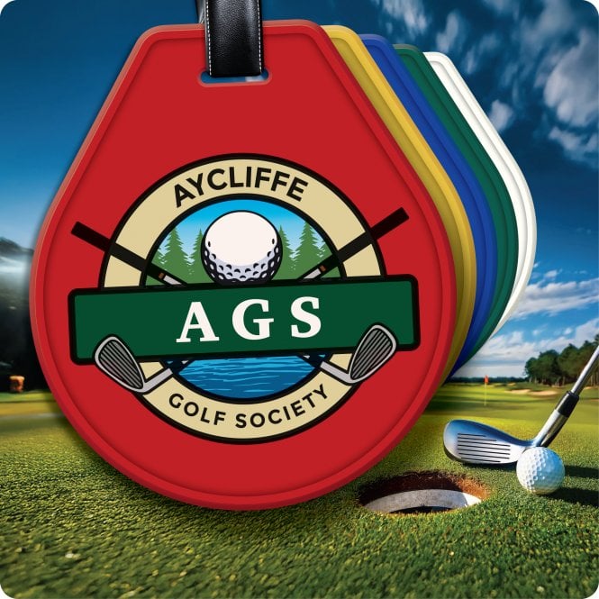 Personalised Golf Bag Tags for Clubs & Membership Identification (Prestige Style)